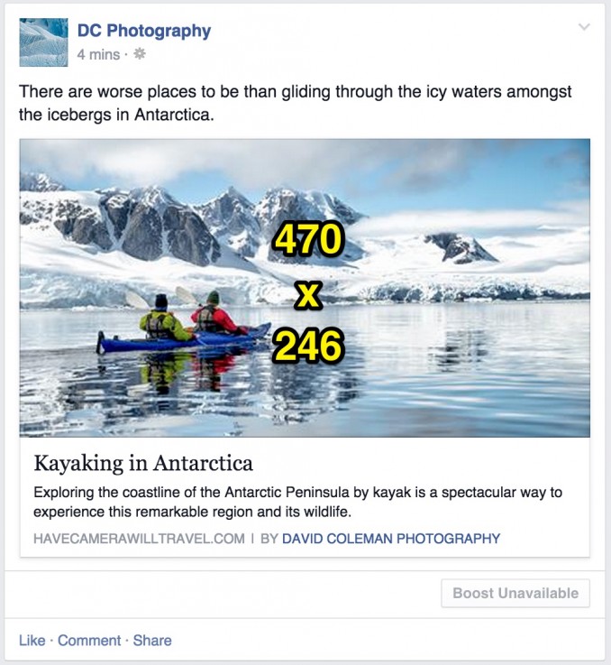 Miniatura enlace Facebook, ancho completo