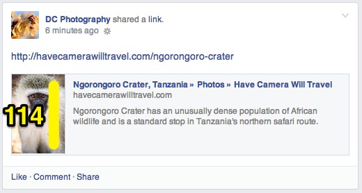 Miniatura enlace Facebook, reducida vertical